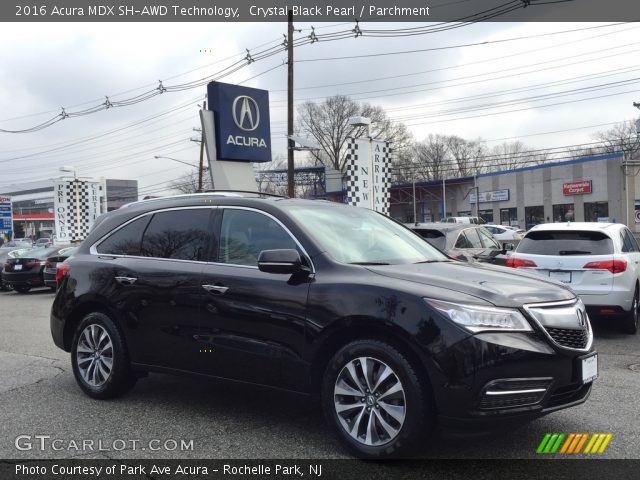 2016 Acura MDX SH-AWD Technology in Crystal Black Pearl