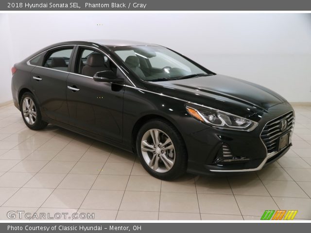 2018 Hyundai Sonata SEL in Phantom Black