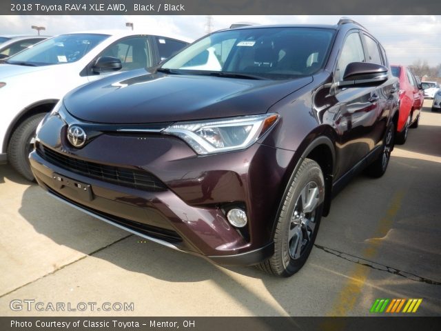 2018 Toyota RAV4 XLE AWD in Black