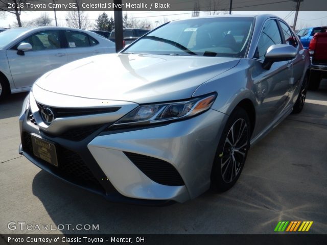2018 Toyota Camry SE in Celestial Silver Metallic
