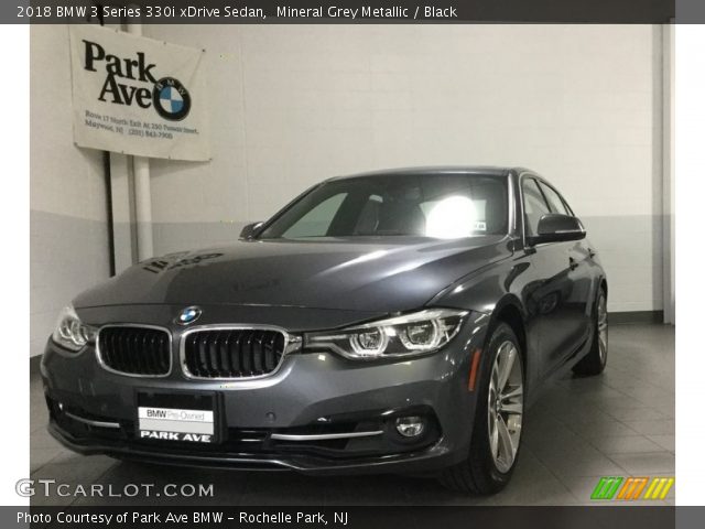 2018 BMW 3 Series 330i xDrive Sedan in Mineral Grey Metallic