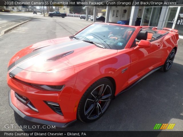 2018 Chevrolet Camaro SS Convertible Hot Wheels Package in Crush (Orange)