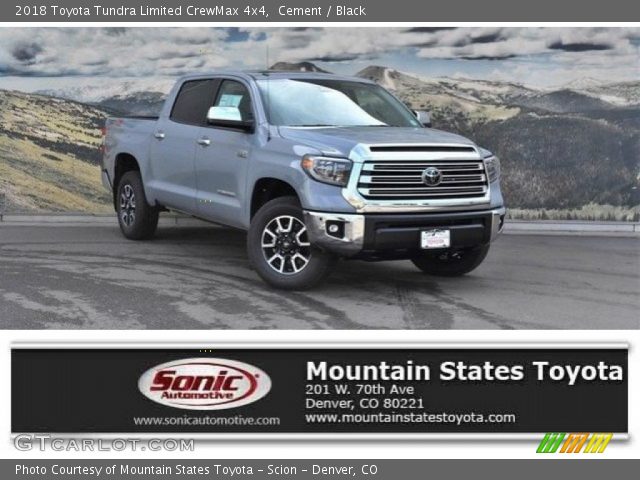 2018 Toyota Tundra Limited CrewMax 4x4 in Cement