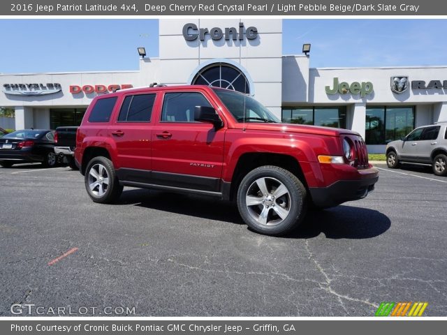 2016 Jeep Patriot Latitude 4x4 in Deep Cherry Red Crystal Pearl