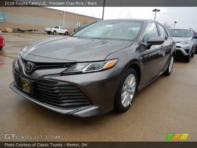 2018 Toyota Camry LE in Predawn Gray Mica