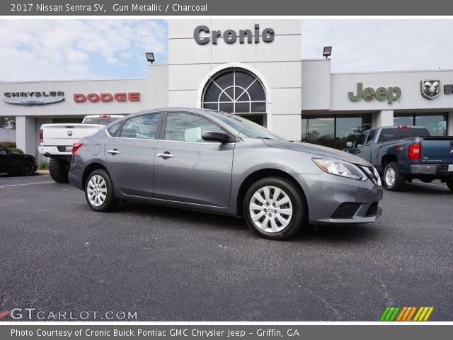 2017 Nissan Sentra SV in Gun Metallic