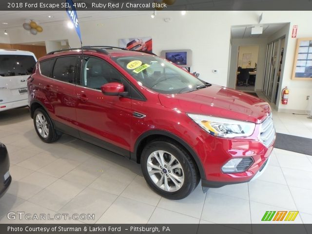 2018 Ford Escape SEL 4WD in Ruby Red