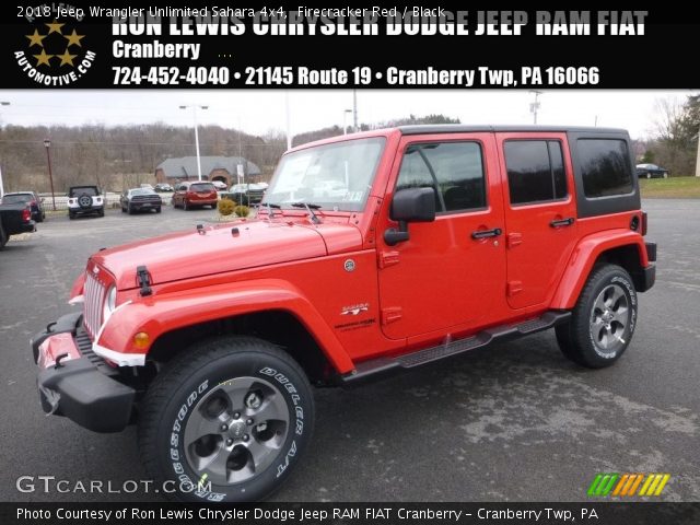 2018 Jeep Wrangler Unlimited Sahara 4x4 in Firecracker Red