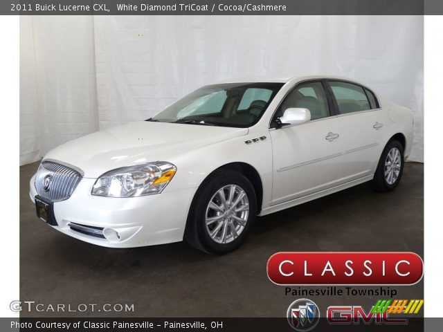 2011 Buick Lucerne CXL in White Diamond TriCoat