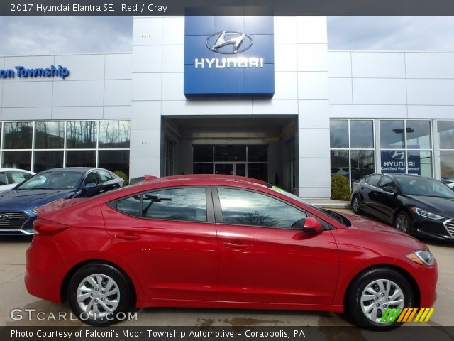 2017 Hyundai Elantra SE in Red
