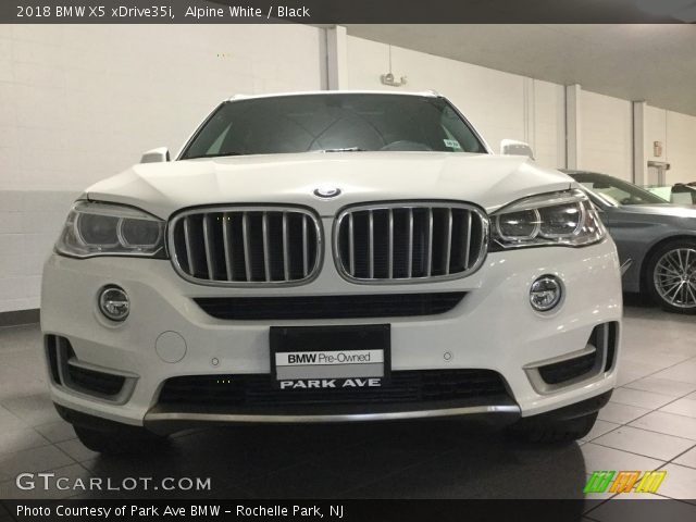 2018 BMW X5 xDrive35i in Alpine White