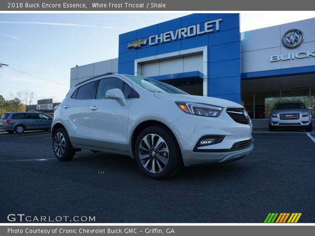 2018 Buick Encore Essence in White Frost Tricoat