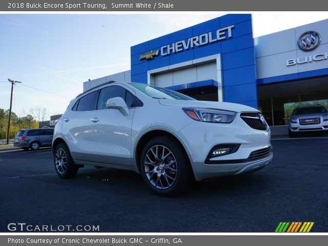 2018 Buick Encore Sport Touring in Summit White