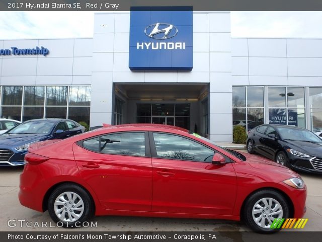 2017 Hyundai Elantra SE in Red