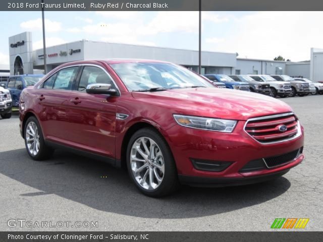 2018 Ford Taurus Limited in Ruby Red