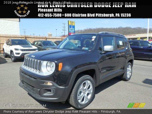 2018 Jeep Renegade Limited 4x4 in Black
