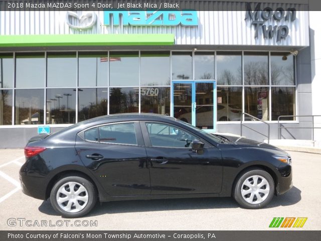 2018 Mazda MAZDA3 Sport 4 Door in Jet Black Mica