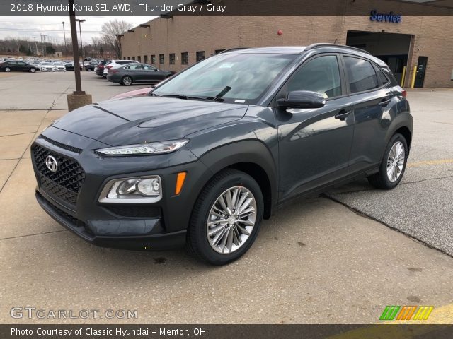 2018 Hyundai Kona SEL AWD in Thunder Gray