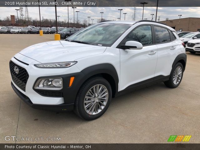 2018 Hyundai Kona SEL AWD in Chalk White