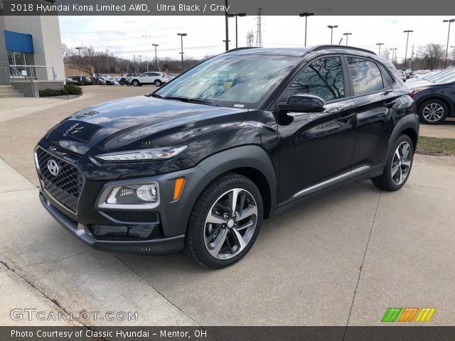 2018 Hyundai Kona Limited AWD in Ultra Black