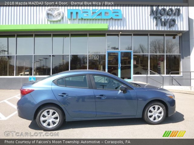 2018 Mazda MAZDA3 Sport 4 Door in Eternal Blue Mica