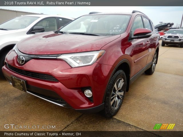 2018 Toyota RAV4 XLE in Ruby Flare Pearl