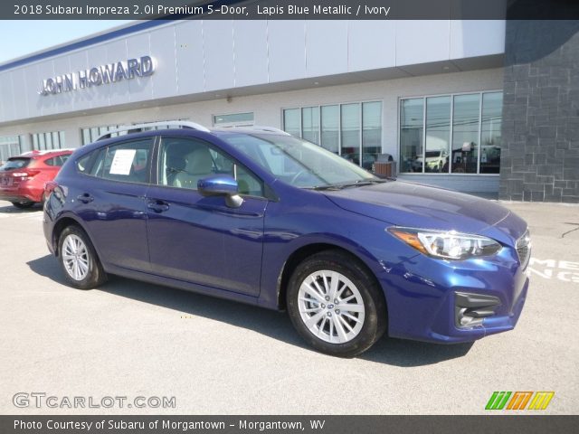 2018 Subaru Impreza 2.0i Premium 5-Door in Lapis Blue Metallic