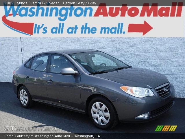 2007 Hyundai Elantra GLS Sedan in Carbon Gray