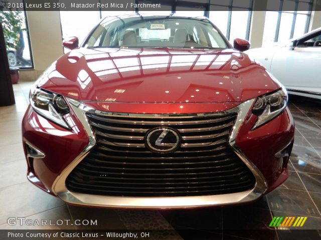 2018 Lexus ES 350 in Matador Red Mica