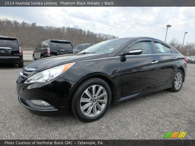 2014 Hyundai Sonata Limited in Phantom Black Metallic