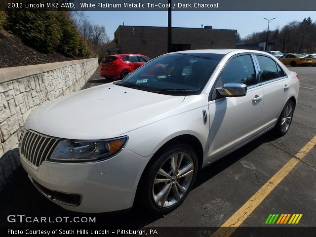 2012 Lincoln MKZ AWD in White Platinum Metallic Tri-Coat