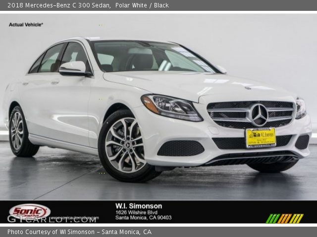 2018 Mercedes-Benz C 300 Sedan in Polar White