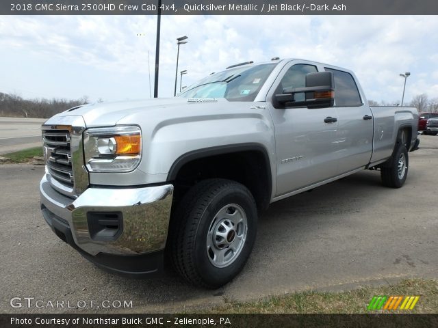 2018 GMC Sierra 2500HD Crew Cab 4x4 in Quicksilver Metallic