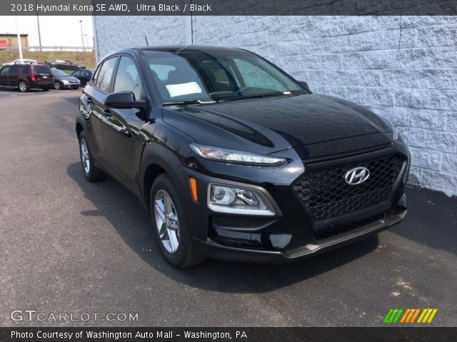 2018 Hyundai Kona SE AWD in Ultra Black