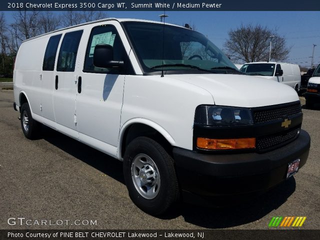 2018 Chevrolet Express 3500 Cargo WT in Summit White