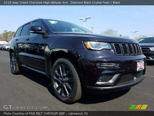 2018 Jeep Grand Cherokee High Altitude 4x4 in Diamond Black Crystal Pearl