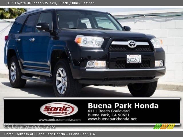2012 Toyota 4Runner SR5 4x4 in Black