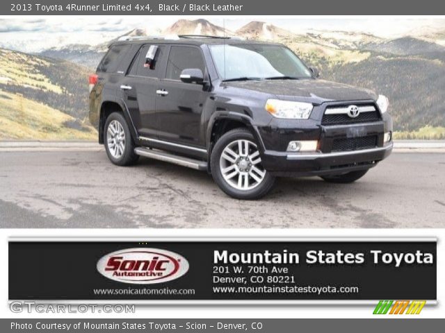 2013 Toyota 4Runner Limited 4x4 in Black