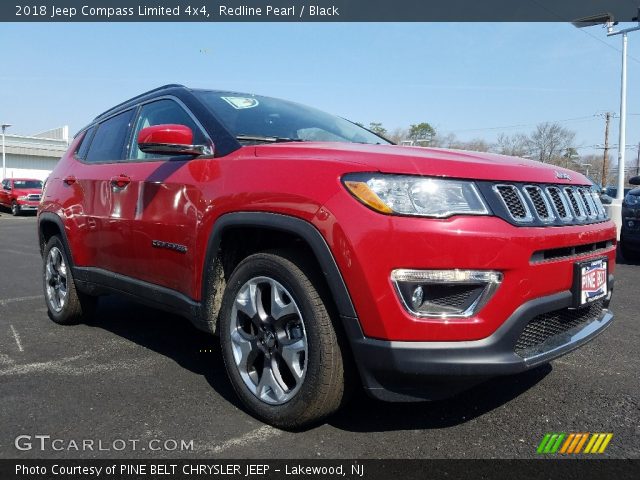 2018 Jeep Compass Limited 4x4 in Redline Pearl