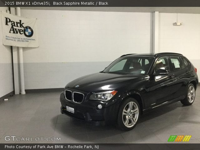 2015 BMW X1 xDrive35i in Black Sapphire Metallic