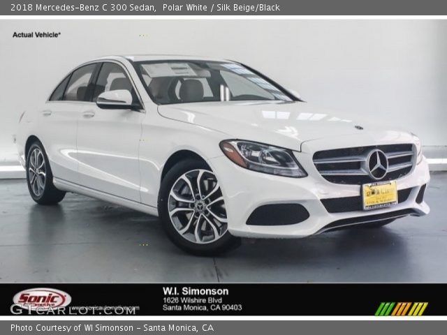 2018 Mercedes-Benz C 300 Sedan in Polar White