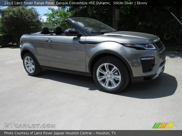 2018 Land Rover Range Rover Evoque Convertible HSE Dynamic in Silicon Silver