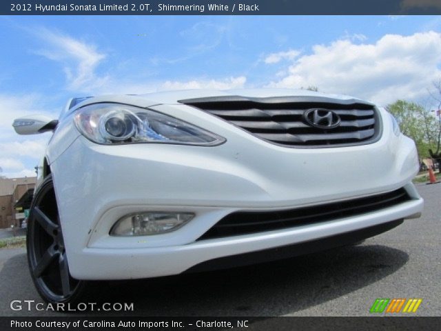 2012 Hyundai Sonata Limited 2.0T in Shimmering White