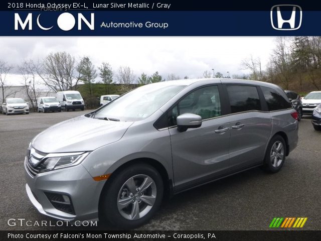 2018 Honda Odyssey EX-L in Lunar Silver Metallic