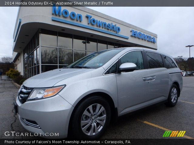 2014 Honda Odyssey EX-L in Alabaster Silver Metallic