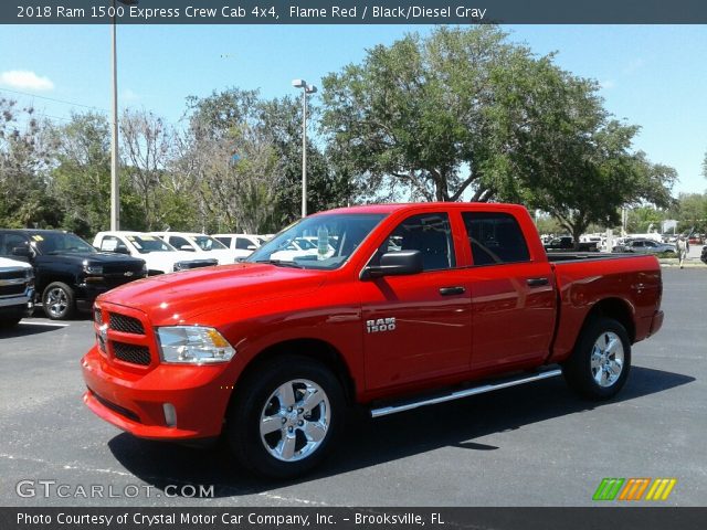 2018 Ram 1500 Express Crew Cab 4x4 in Flame Red