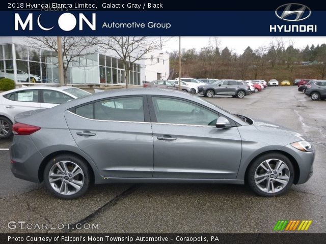 2018 Hyundai Elantra Limited in Galactic Gray