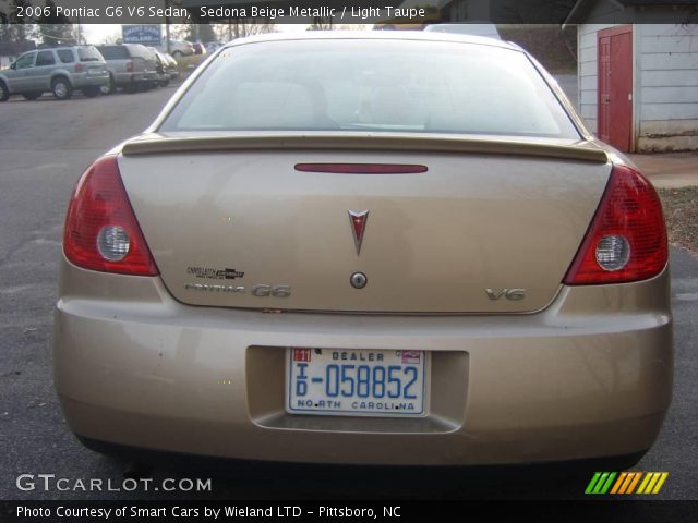 2006 Pontiac G6 V6 Sedan in Sedona Beige Metallic