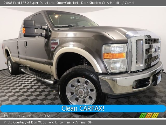 2008 Ford F350 Super Duty Lariat SuperCab 4x4 in Dark Shadow Grey Metallic