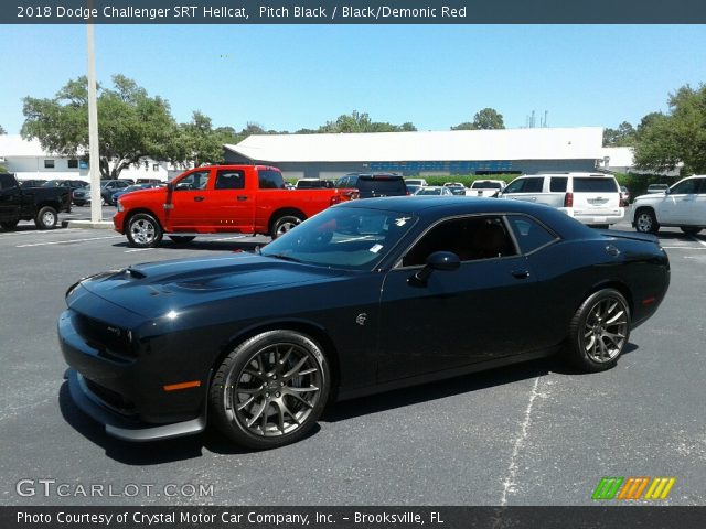 2018 Dodge Challenger SRT Hellcat in Pitch Black